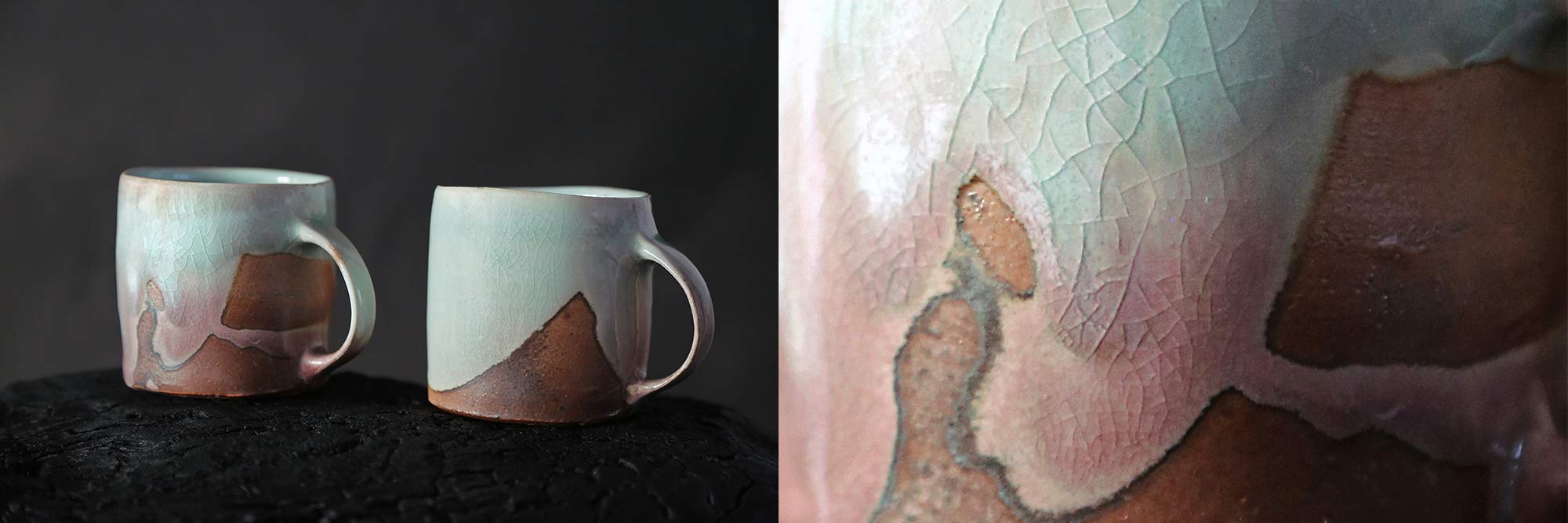 John Mackenzie Ceramic mug and glaze